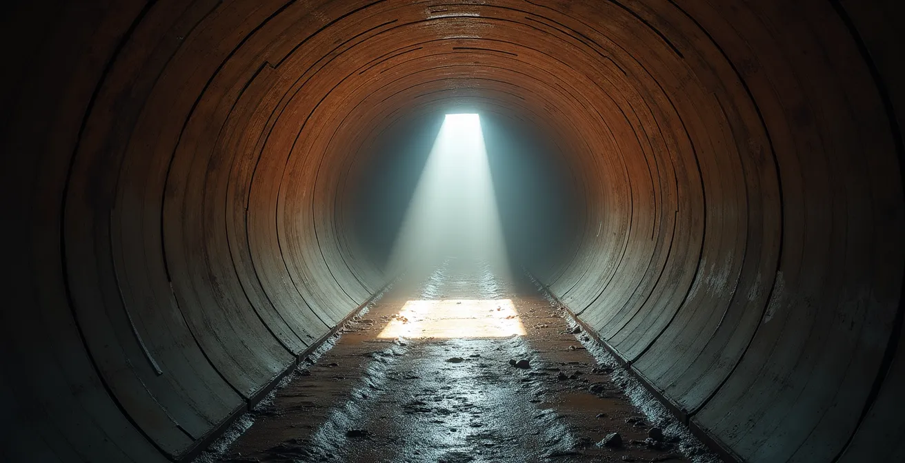 Détérioration progressive d'un système de ventilation par corrosion